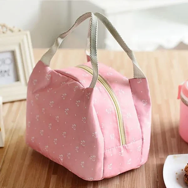 1PC Fashion Portable Insulation Bag Thermal Food Picnic Lunch Bags Tote for Outdoor Travel