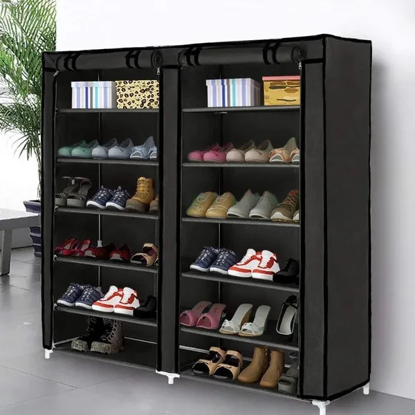 Shoe rack space-saving non-woven fabric shoe storage cabinet cabinet tower shoe rack shoe rack storage cabinet cabinet tower with non-woven fabric cover FR