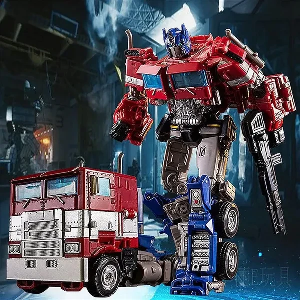Children Car Robot Collectible Toy Action Figure Transformer Toy Best gifts for Kids Boys (Robot form height 18cm)