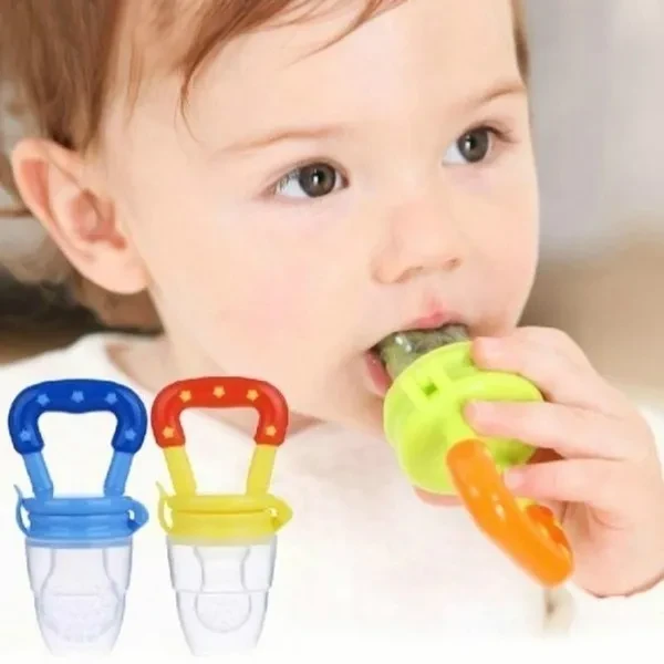 Baby Fruit Teether Baby Nipple Food Bite Pacifier Birth Infant Silicone Teethers Safe Feeder Bite Food Teether Oral Care