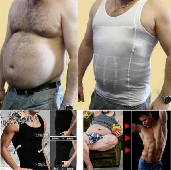 Mens Slimming Body Shaper Vest