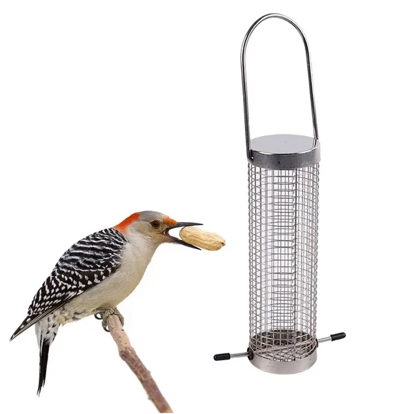 Hanging Metal Pet Birds Drinker Feeder for Lovebirds Finch Canary Hamster