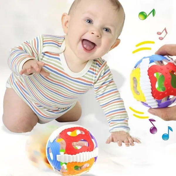 Funny Baby Toys Little Loud Bell Ball Rattles Mobile Toy Baby Speelgoed Newborn Infant Intelligence Grasping Educational Toys